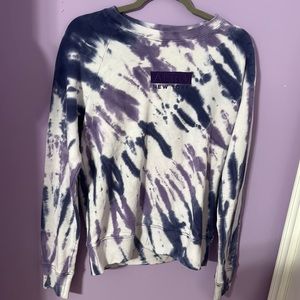 Aeropostale Purple Tie Dye Sweater NWT
